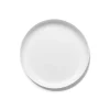 Assiette plate ronde en porcelaine fine blanc 28cm - Serax