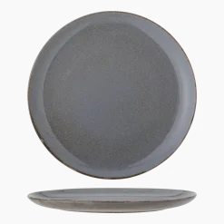 Assiette Sandrine Grès Gris - Bloomingville