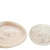 2 assiettes en résine crème Rih - Versmissen