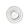 Assiette à soupe ronde en porcelaine blanche 18,5x3,6cm Silhouette - Serax