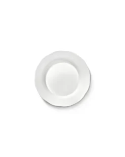 Assiette à soupe ronde en porcelaine blanche 18,5x3,6cm Silhouette - Serax