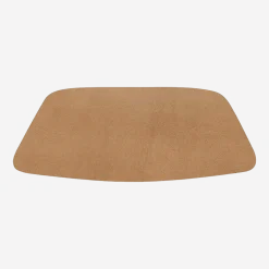 Assise de chaise en cuir reconstitué camel Verona - Hans K