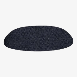 Assise de chaise en tissu graphite Rainbow - Hans k