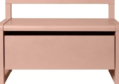 Banc avec coffre en placage de frêne rose 60x30x41,2cm - Ferm living