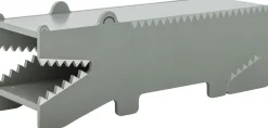 Banc crocodile en mdf vert Arnie - Bloomingville Mini