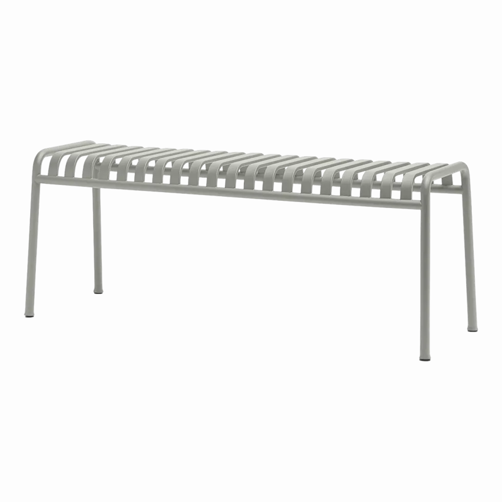 Banc de jardin en métal gris Palissade - HAY