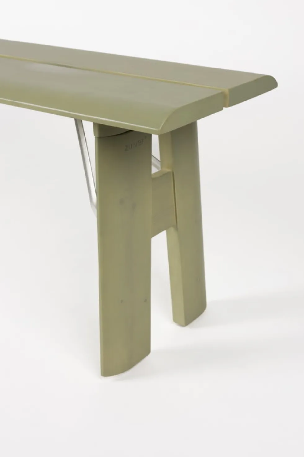 Banc de jardin en pin desert sage 170x32x47cm Avenue - Zuiver