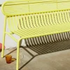 Banc de jardin jaune Week-End - Petite Friture