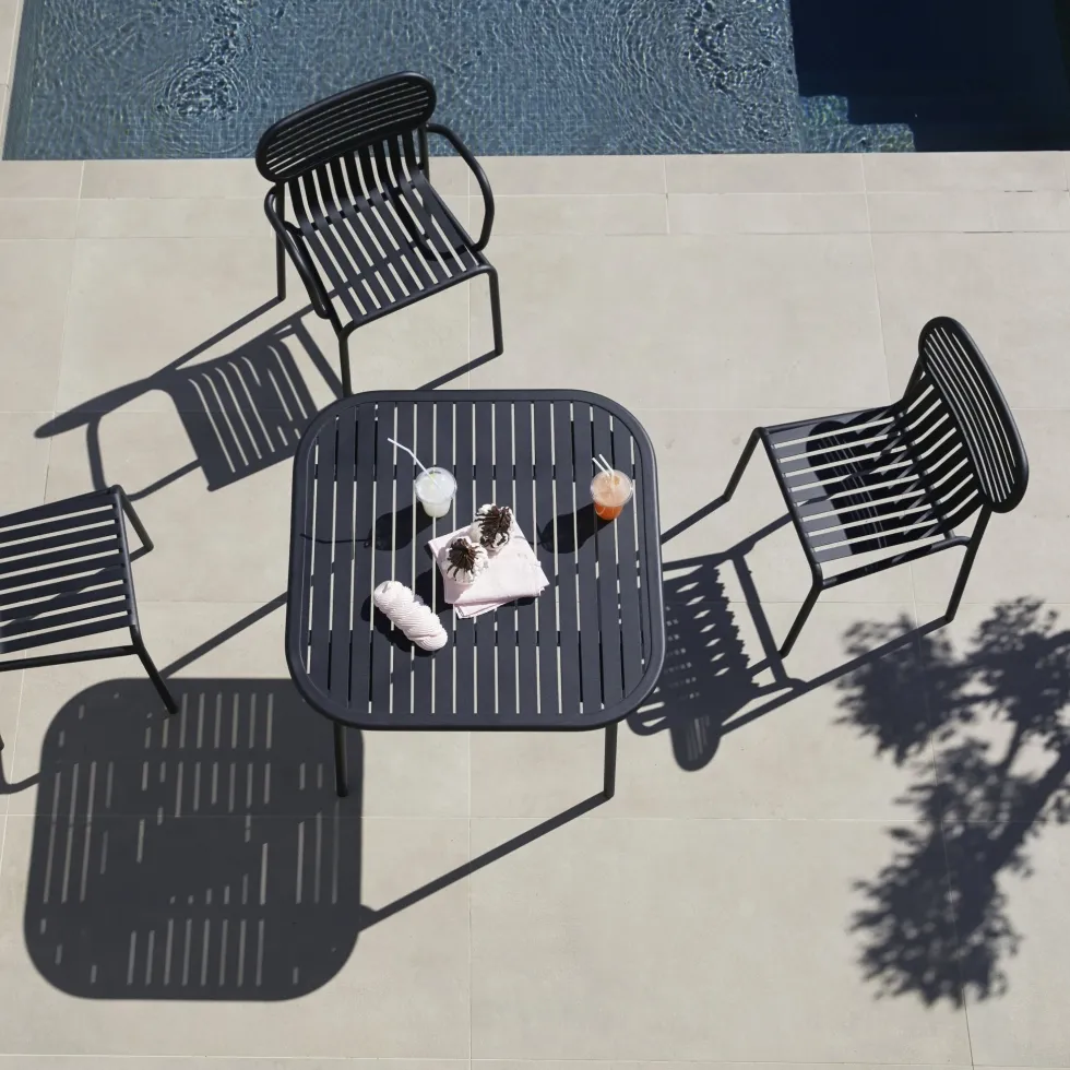 Banc de jardin rose blush Week-End - Petite Friture