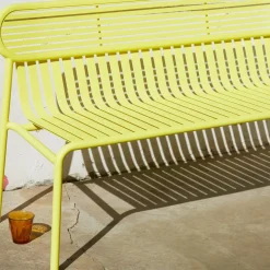 Banc de jardin rose blush Week-End - Petite Friture