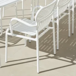 Banc de jardin rose blush Week-End - Petite Friture