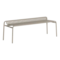 Banc de jardin sans dossier en aluminium dune 156x48cm Week end - Petite friture