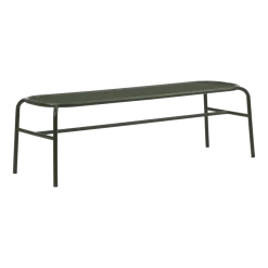 Banc d'extérieur en acier vert Vig - Normann Copenhagen