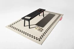 Banc d'extérieur en aluminium noir 160x40x46,5cm Fred's - Fatboy