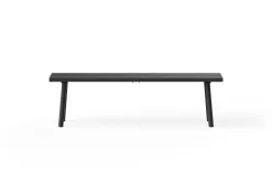 Banc d'extérieur en aluminium noir 160x40x46,5cm Fred's - Fatboy
