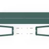 Banc d'extérieur en aluminium vert 160x40x46,5cm Fred's - Fatboy