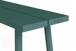 Banc d'extérieur en aluminium vert 160x40x46,5cm Fred's - Fatboy