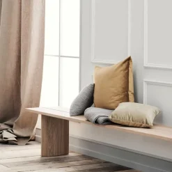Banc en chêne massif huilé 240 cm Alp - Bolia