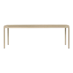 Banc en fer beige 130x39x45cm Dapple - Ferm living