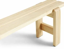 Banc en pin laqué 190 x 32 x 45 cm Weekday - Hay