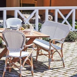Banc marron Isabelle - Sika Design