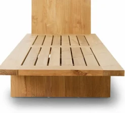 Banquette d'extérieur Teck Naturel - HKLIVING