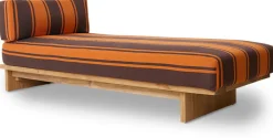 Banquette d'extérieur Teck Retro - HKLIVING