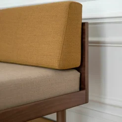 Banquette en laine beige Mid - Kann Design
