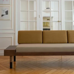 Banquette en laine beige Mid - Kann Design