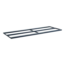 Barre de support en acier avec revêtement en poudre bleu pour table 250 Loop Stand - HAY