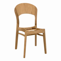 Base de chaise en chêne huilé Rainbow - Hans k
