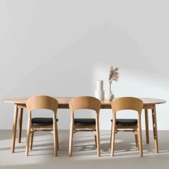 Base de chaise en chêne huilé Rainbow - Hans k