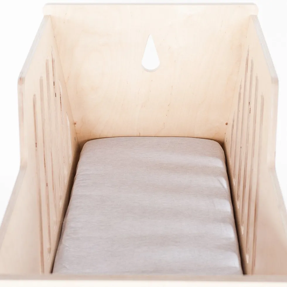 Berceau blanc Tuli - Nuki Shop