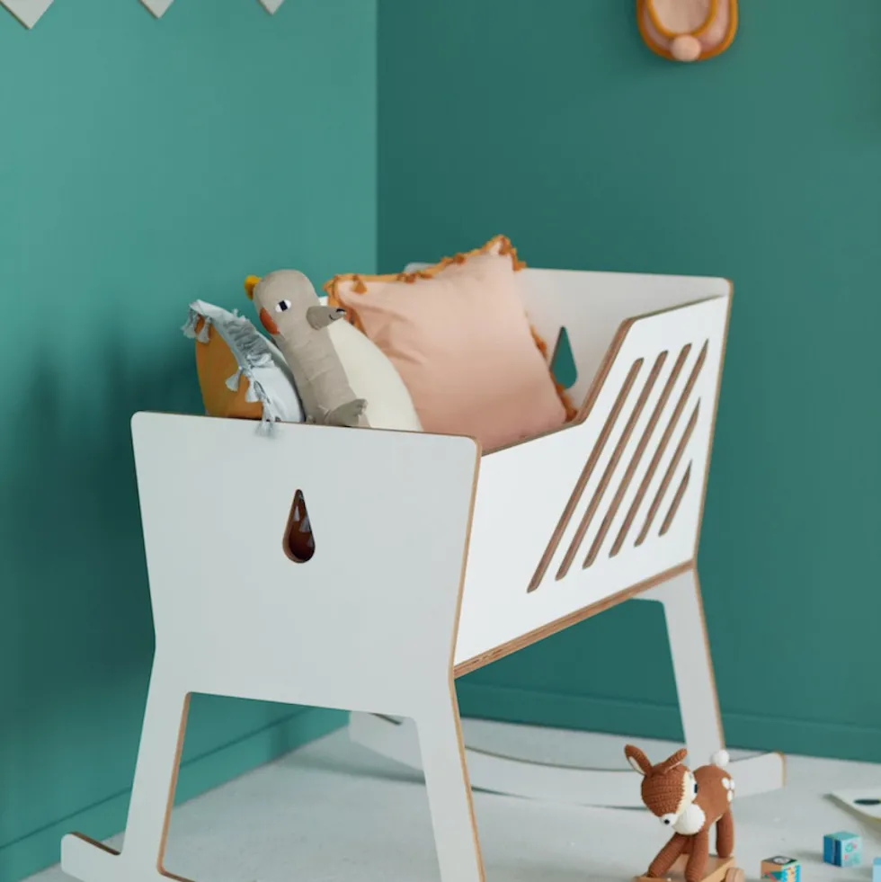 Berceau blanc Tuli - Nuki Shop