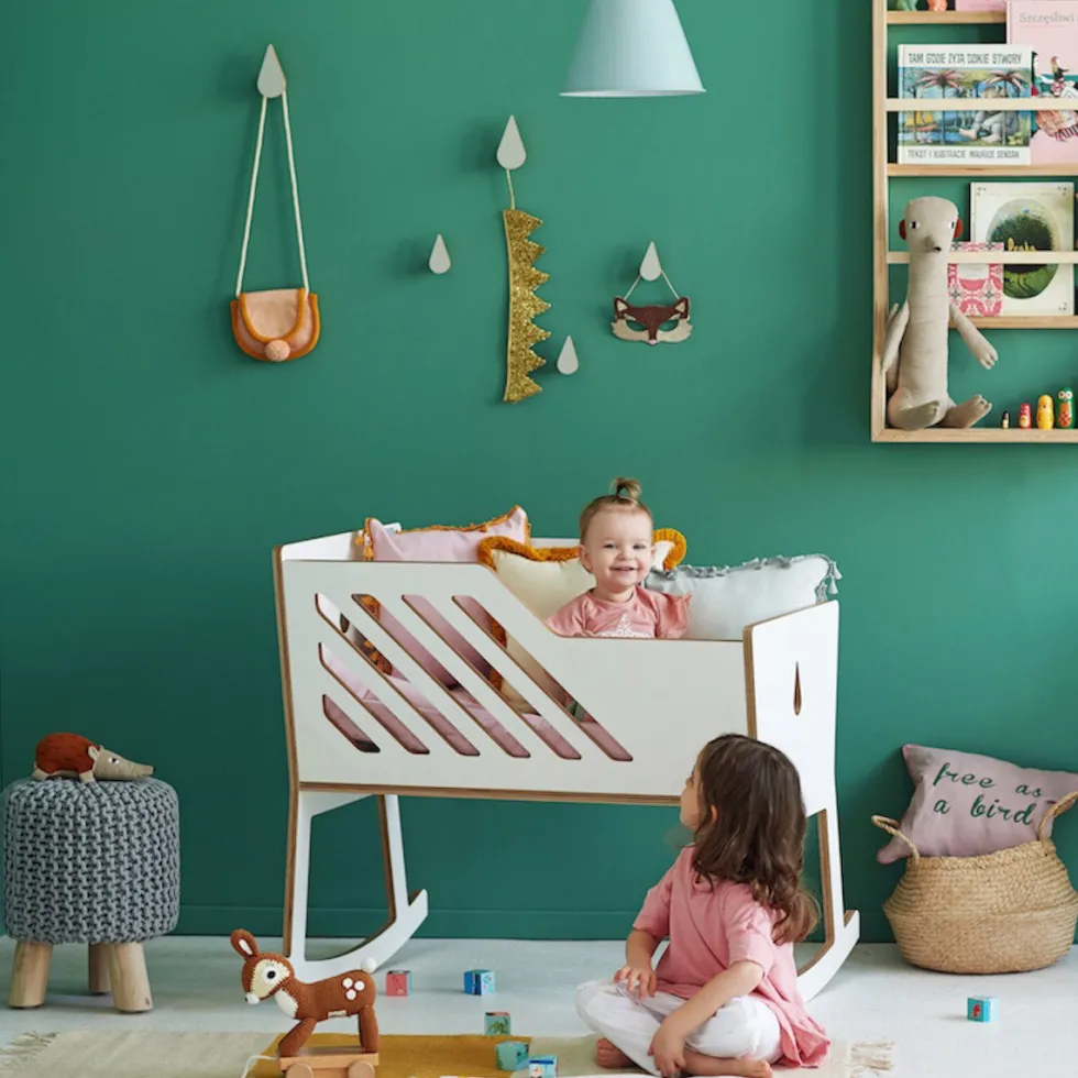 Berceau blanc Tuli - Nuki Shop