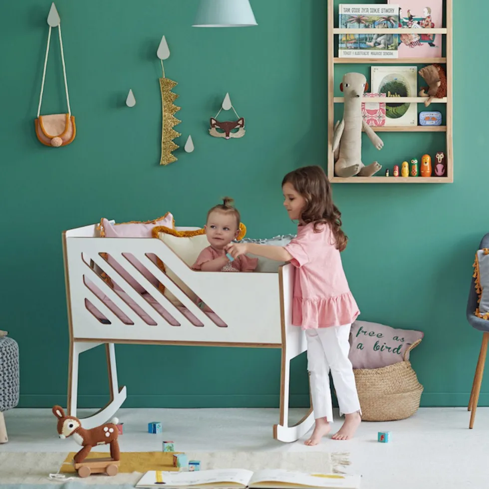 Berceau blanc Tuli - Nuki Shop