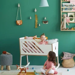 Berceau gris Tuli - Nuki Shop