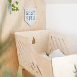 Berceau gris Tuli - Nuki Shop
