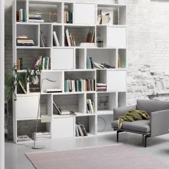 Bibliothèque blanche en chêne Stacked - Muuto