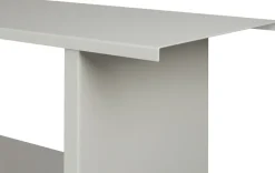 Bibliothèque en acier pebble grey 156cm Hes - noo.ma