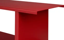 Bibliothèque en acier rouge tomate 156cm Hes - noo.ma