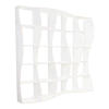 Bibliothèque en bois de bouleau blanc 206 x 206 cm Dune - Jaanus Orgusaar
