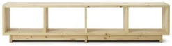 Bibliothèque en bois de pin 220 x 50,5 cm Low FYR - Normann Copenhagen