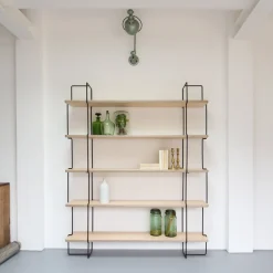 Bibliothèque en bois Pauline - Compagnie