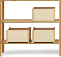 Bibliothèque en chêne massif 100 x 30 cm Leaf - Form & Refine
