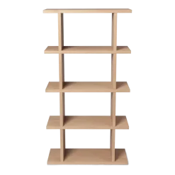 Bibliothèque en chêne naturel laqué 75x141cm Kona - Ferm Living