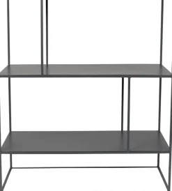 Bibliothèque en fer gris 30x76x88cm Son - Zuiver