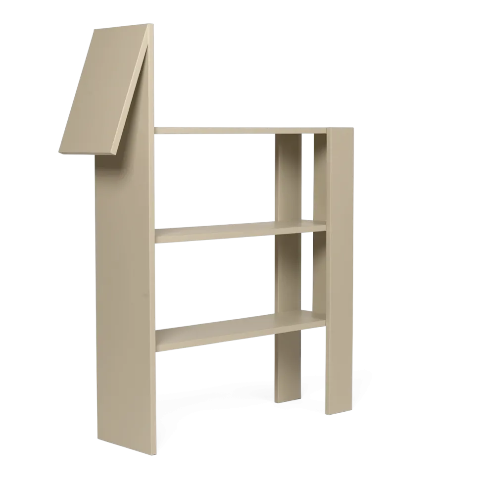Bibliothèque en mdf cachemire Horse - Ferm living