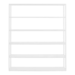 Bibliothèque en métal blanc 150x180cm Hyller - Custom form