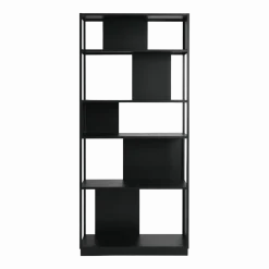 Bibliothèque en métal noir 90 cm Arlequin - Resistub